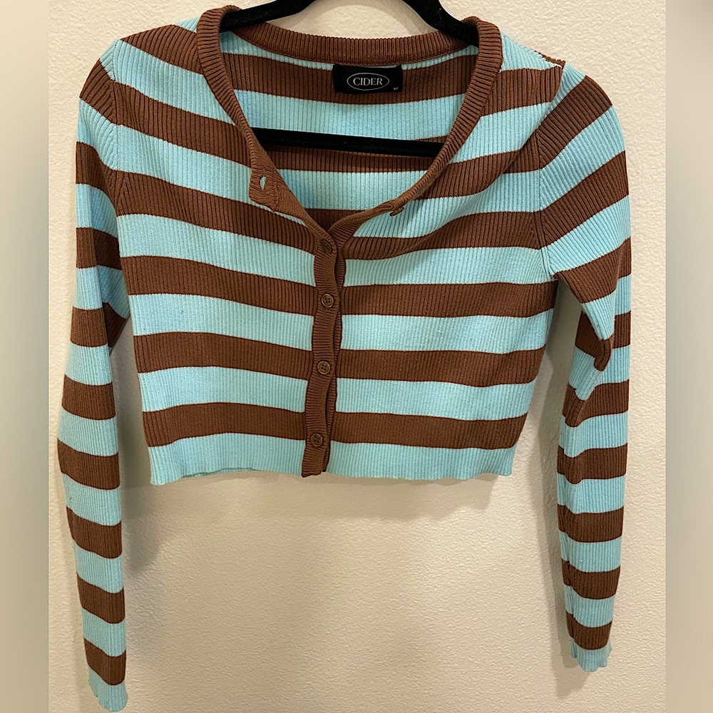 Cider Striped Sweater/Long Sleeve
